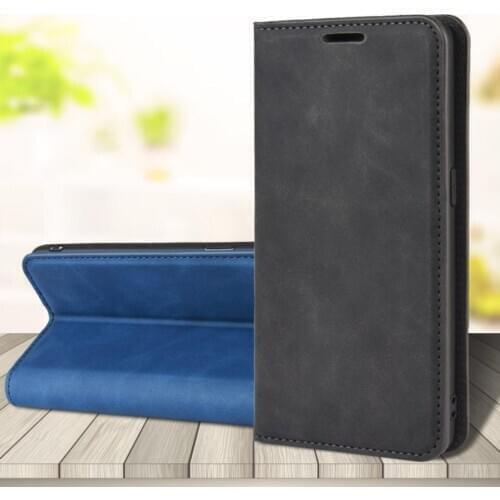 For OPPO Realme 7 X7 Pro 7i Premium Comfortable feel Leather Case Magnetic Wallet Bag Card Holder Stand Flip Durable Phone Cover