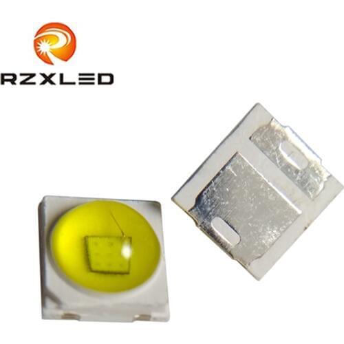 1000PCS/LOT Middle Power 2W 3V LED White Series With round head lens 3030 surface-mount