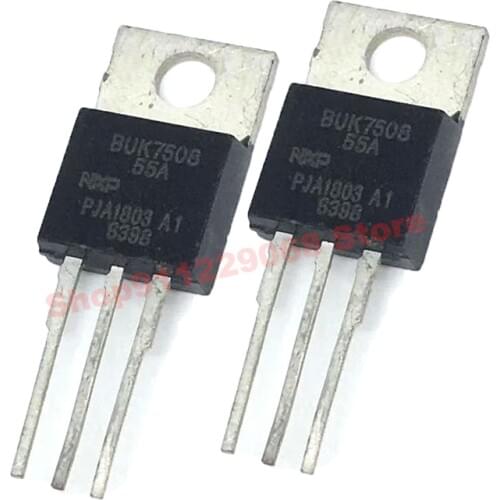 5piece) BUK7508-55A TO-220 55V 126A / BT145-800R 800V 16A / P9NK90Z STP9NK90Z 900V 8A / T435-600T 600V 4A TO-220