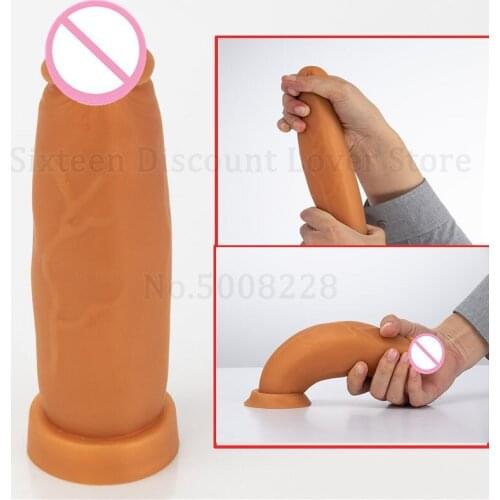Huge Dildo Anal Plug Vagina Ass Expansion Silicone Big Dick Butt Plug Prostate Massage Dilator Erotic Sex Toys For Men Women