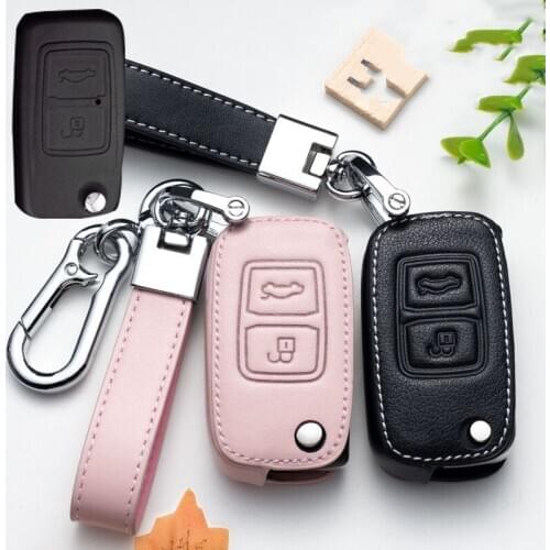 Car Key Case Cover for Chery A5 FULWIN TIGGO E5 A1 COWIN EASTER Car Key Case 3 Buttons Key Shell Covers Protect