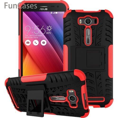 For Asus Z00ED Zenfone 2 laser ZE500KL ZE500KG ZE ZE500 500 500KL 500KG KL KG Case Hybrid Heavy Duty Armor Hard Plastic PC Cover