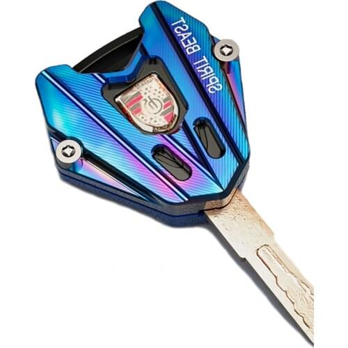 Spirit Beast Motorcycle Key Head Modification Electric Door Lock Key Cover Key Handle Protective Shell For Honda M3/M5/M6