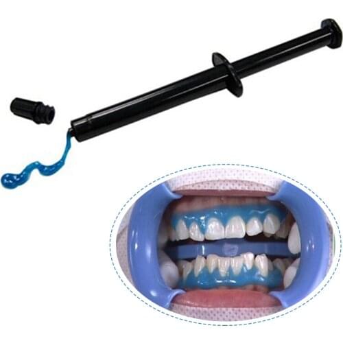 Dental teeth whitening gum barrier gel gingival protector barrier dam in oral cleaning kit