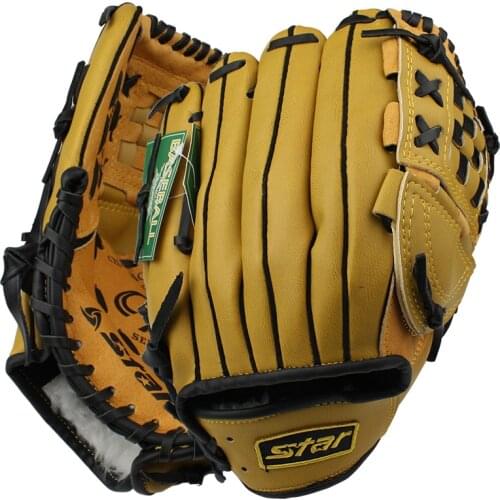 Leather Adult Catchers Baseball Equipments Leather Left Hand Baseball Glove Right Hand Fielding Guante Beisbol Softball ZP50BQ