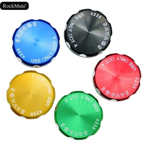 Rear Brake Reservoir Cover For Yamaha WR125R WR125X WR200R WR250Z YFM250R YFM350R YFM700R YFM660F XT1200Z Motorcycle Oil Cup Cap
