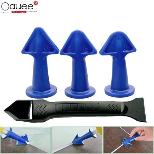 Floor Finisher Caulk Set Spatula Cleaning Tile Dirt Tool Spatula Glue Shovel for Household Wall Decor Silicone Grout Caulk Tools