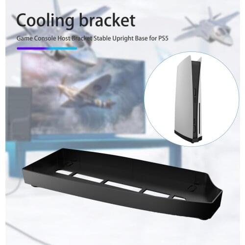 For PS5 Game Host Base Bracket For SONY Playstation 5 Ps5 Accessories Non-Slip Silicone Pad Bracket Game Accessory