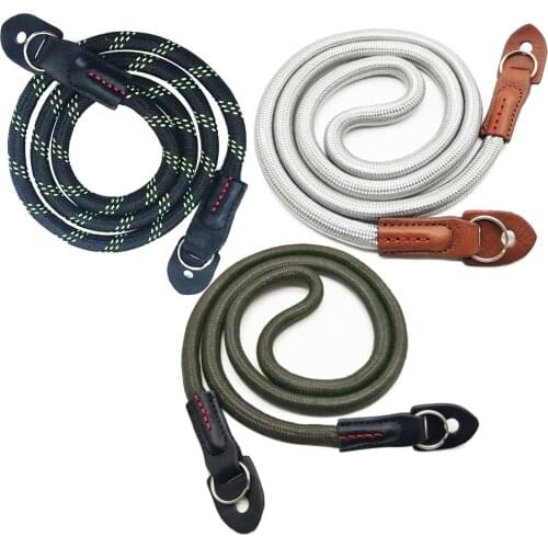 Nylon Camera Rope Mountaineering Camera Shoulder Neck Strap Belt SLR Cameras Strap for Fuji X-T20 X-T1 X-T2 X-E3 X-T10 X-H1 X-A2