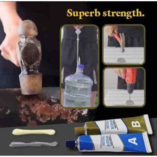 Industrial Repair Paste Glue Heat Resistance Cold Weld Metal Repair Paste GQ