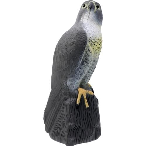Realistic Eagle Hunting Decoy Pest Control Bird Pigeon Scarer Scarecrow for Home Garden Balcony Patio Ornament