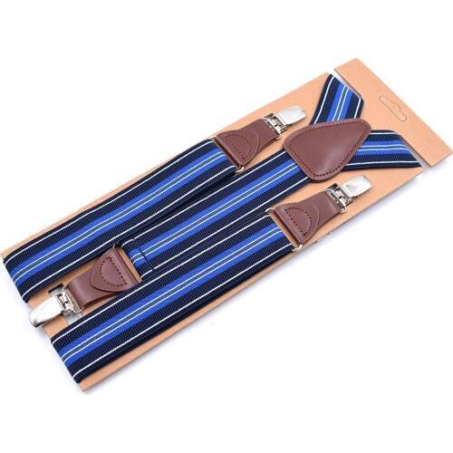 Adjustable Elastic Suspenders Braces with Strong Clips for Women Men Vintage Casual Formal Shirt Strap Belt Bretelles Tirantes