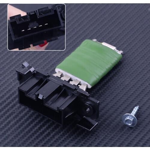DWCX Heater Blower Resistor Replace 648055 Fit For Citroen Berlingo Peugeot Partner 2008 2009 2010 2011 2012 2013 2014 2015 2016