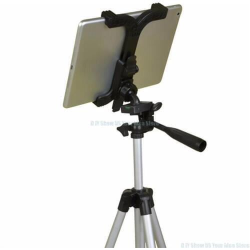 High Quality ABS Self-Stick Tripod Mount Stand Holder Tablet Mount Holder Bracket Clip Accessories For 7-11 Inch Tablet For iPad