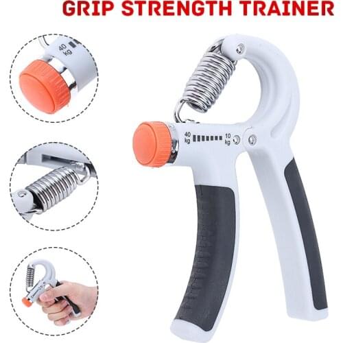 Hand Grip Trainer Gripper Strengthener Adjustable A-shaped Wrist Exerciser Hand Power Strengthen For Finger Arm Exercises