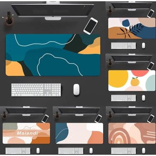 Waterproof Anti-slip Natural Rubber Mousepad Office Home Thickened Mouse pad gaming Keyboard Mousepad For Laptop Notebook pad