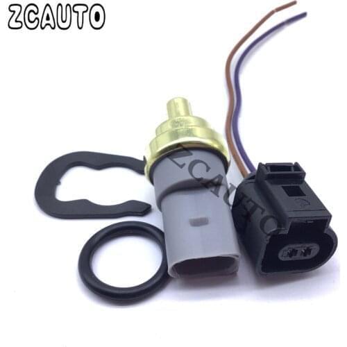 06A919501A Coolant Temperature Sensor Connector For AUDI A1 A3 A4 A5 A6 A8 Q3 Q5 Q7 TT VW Jetta Golf Passat Beetle Sharan Tiguan