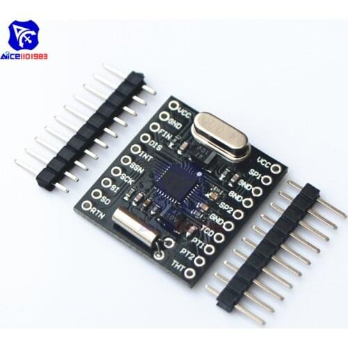 TDC-GP21 Two Channel Time-to-Digital Converter Ultrasonic Flow Converter Sensor Module With Serial Port