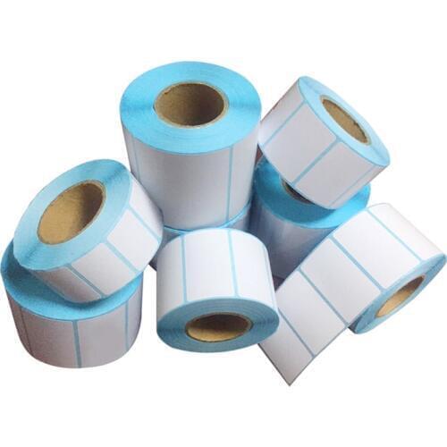 4 rolls POS thermal label paper size 50x20mm use for Thermal printer Thermal Labels blank stickers (total 4000 labels)