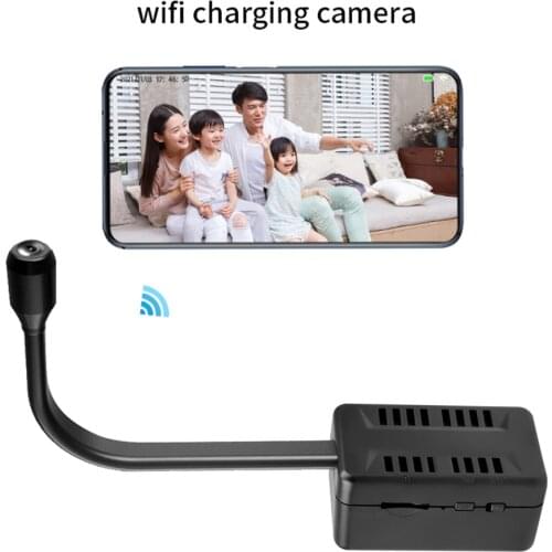 1080P Full HD Wireless Wifi Mini Camera USB Flexible PIR Human Body Induction Wakeup Video Surveillance App Remote Monitoring