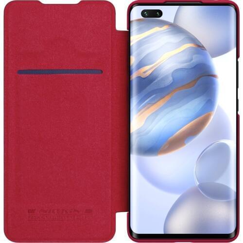 Huawei Honor 30 Pro Case NILLKIN Qin Series PU Leather Flip Cover Case for Huawei Honor 30 Pro