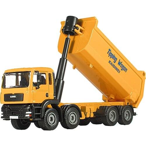 Engineering Vehicles,High Simulation 1:50 Scale Alloy Dump Truck Model,Engineering Car, Transport