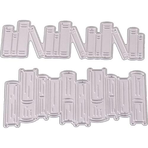 Book Metal Cutting Dies DIY Scrapbooking Paper Stamping Die Decor E15B
