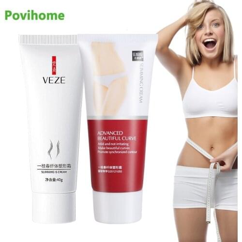 2Types Slimming Cream Weight Lose Thigh Arm Abdomen Cellulite Remove Belly Fat Burning Shaping Body Massage Whitening Plaster