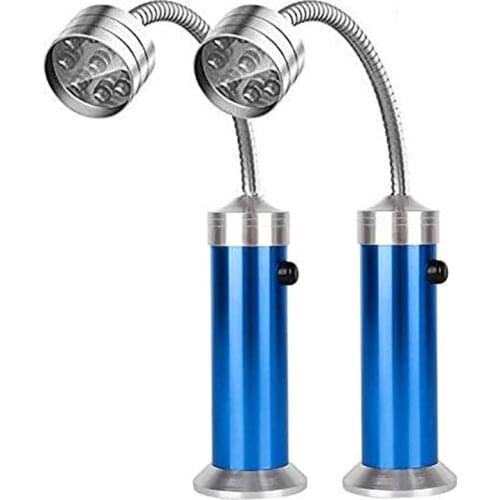 Grill Light Set, Magnetic Base Super Bright BBQ Lights - 360 Degree Flexible Gooseneck LED with 3 Brightness Levels