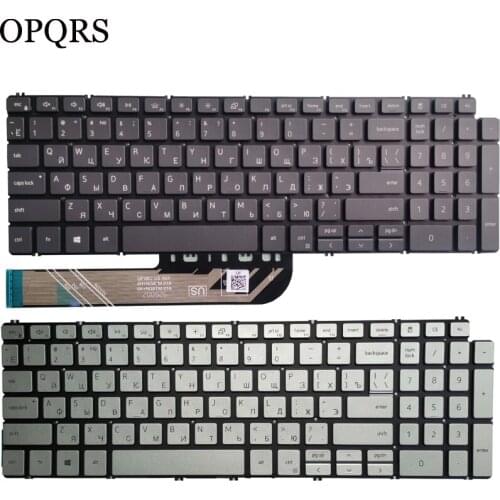 NEW Russian/RU laptop keyboard FOR DELL Inspiron 15-5590 5591 5598 5593 5584 7590 7591 7790 P90F black with backlight No frame