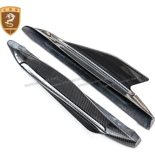 New arrival for Ferrari 488 high quality dry carbon fiber side skirts Capristo style car side parts decoration wholesale 0039
