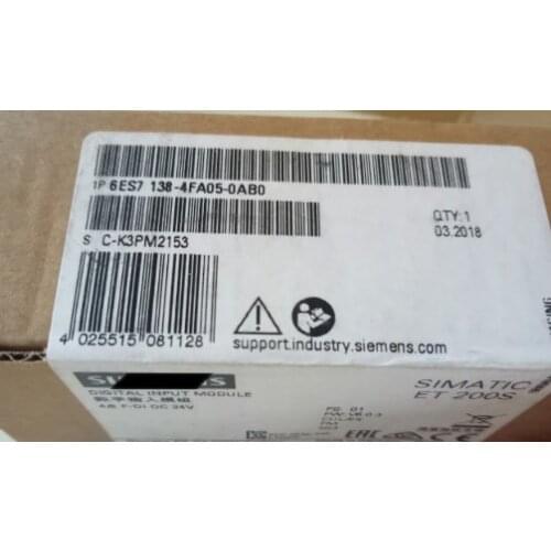 New Original 6ES7-138-4FA05-0AB0 Module 6ES7138-4FA05-0AB0
