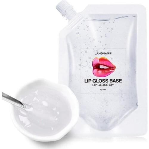 DIY Clear Lip Gloss Base Oil Non-Stick Moisturizing Lipstick Material Gel For Lip Gloss Base Handmade Liquid Lipstick Makeup