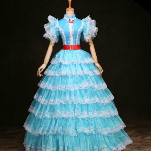 SC-778 Victorian Gothic/Vintage Dress Halloween Theater dress Custom made