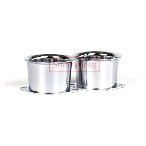 SherryBerg Pair of Stacks 50 & 55 DCO 45mm Tall Weber DCOE Air Horns Velocity Stacks Trumpets Ram Tubes Dellorto Solex Fajs EMPI