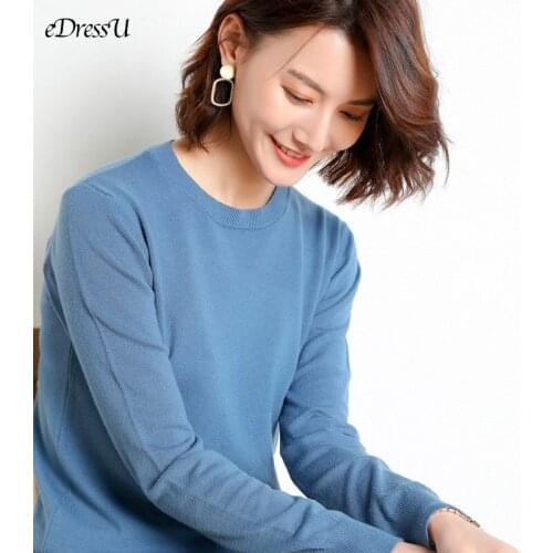 Women Jumper Korean Sweater O Neck Office Lady Pullover Knitwear Plus Size Simple Autumn Winter High Quality Casual Jumper HW-1B