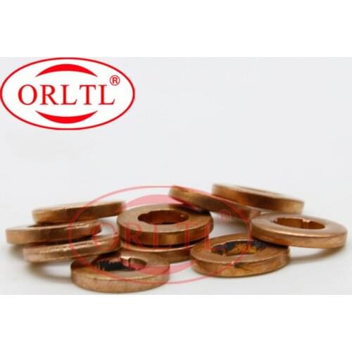 30PCS ORLTL 9001 850F size:7.1*15*2.5mm)Auto Injector Spare Parts Copper Washer ( 9001850F 5 Pcs / Bag Thickness=2.5mm 9001-850F