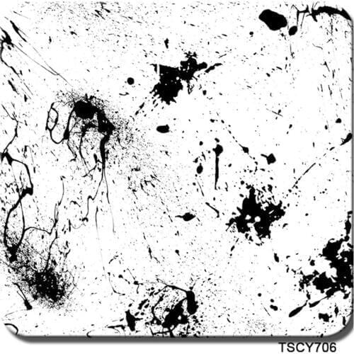 Free shipping TSCY706 50cm width x 10m pva water dipping printing black pattern hydrographic film water transfer film