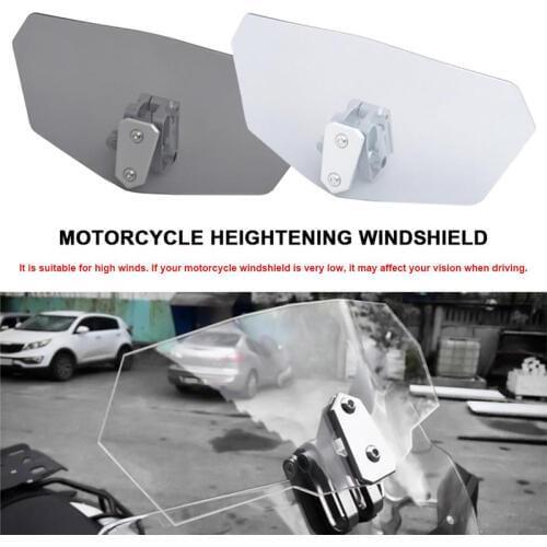 Universal Motor Windshield Windscreen Wind Shield Deflector For Forza Xmax 125 250 300 400 Tmax 530 Nmax NVX Aerox 155 AK550