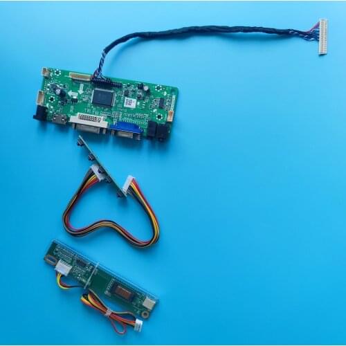 For QD15TL02 Rev.01 15.4" 1 Lamps VGA HDMI-compatible Controller board 1280X800 Monitor Kit Screen panel LCD DVI 30pin LVDS