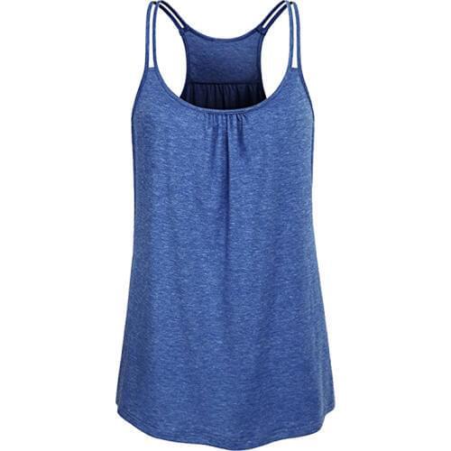 Zhangyunuo Strap Yoga T-Shirt Casual Cross Vest Backless Women Gym Solid Sports Shirts Workout Fitness Tank Tops Active Wear