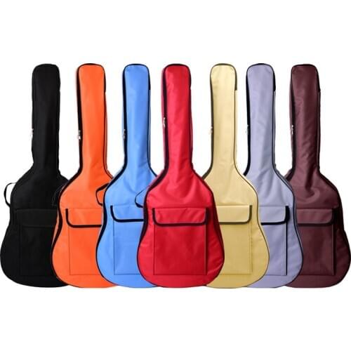 38/40/41inch Classical Plus Cotton Folk Acoustic Guitar Bag Thick Double Shoulder Bag Waterproof Backpack