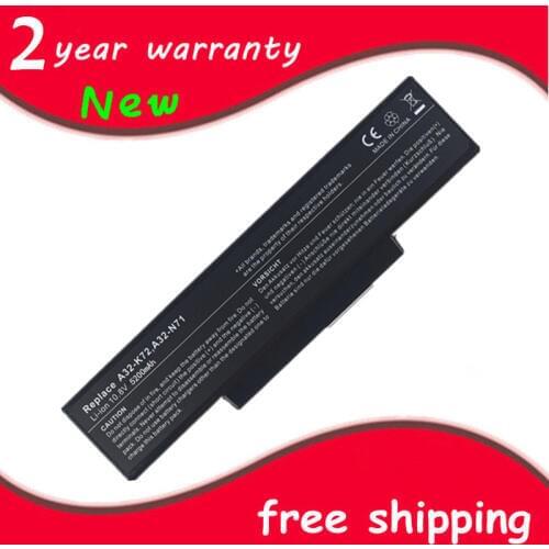 New Laptop battery For ASUS K72S K72Y K73 K73E K73J K73S N71 N71J N71V N71YI N73 N73F N73G N73J N73Q N73S