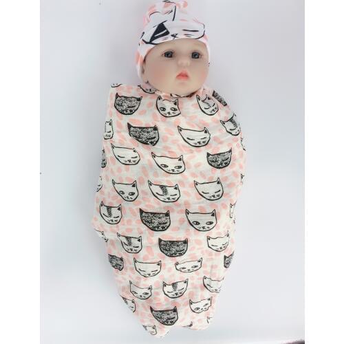 Baby blankets newborn hat girl set photography props baby childrens hat for boys and girls born pretty set kids children