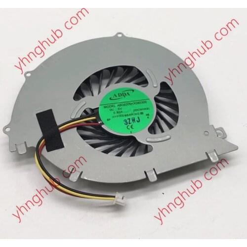 ADDA AB08005HX080300 (00CWHK9) DC 5V 0.50A Server Laptop Cooling Fan