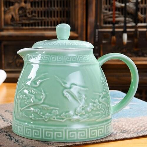 Personal Handmade Creative Teapot Vintage Gift Box Chinese Kung Fu Tea Pot Set Porcelain Container Czajnik Tea Maker Ed50cf