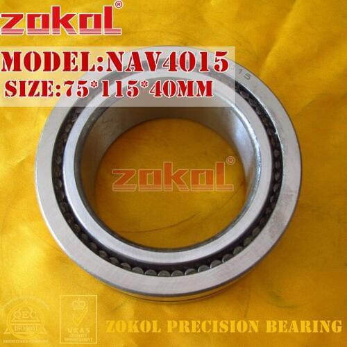ZOKOL NAV4015 Full complement needle roller bearing with inner ring 75*115*40mm