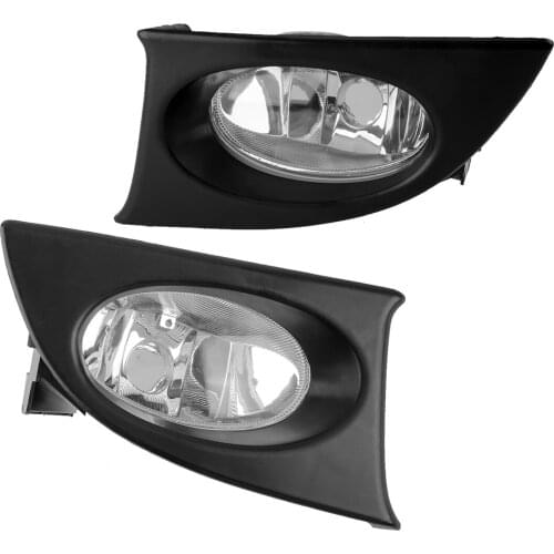 1 Pair Car Left & Right Front Bumper Fog Light Lamp 33951-SAA-H11 Fit for Honda Fit Jazz GD1 GD3 2003 2004 2005 2006 2007 2008