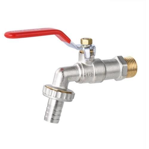 Basin Faucets Water Tap 1/2' and 3/4' Brass Faucet Home Outdoor Garden Tool basin mixer Garden Faucet Adaptor