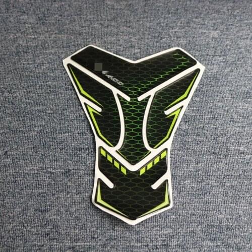 For Kawasaki Ninja 400 Z400 Motorcycle 3D Reflective Fuel Tank Sticker Cover Pad Motorcycle Decorative Decal 2010-2020
